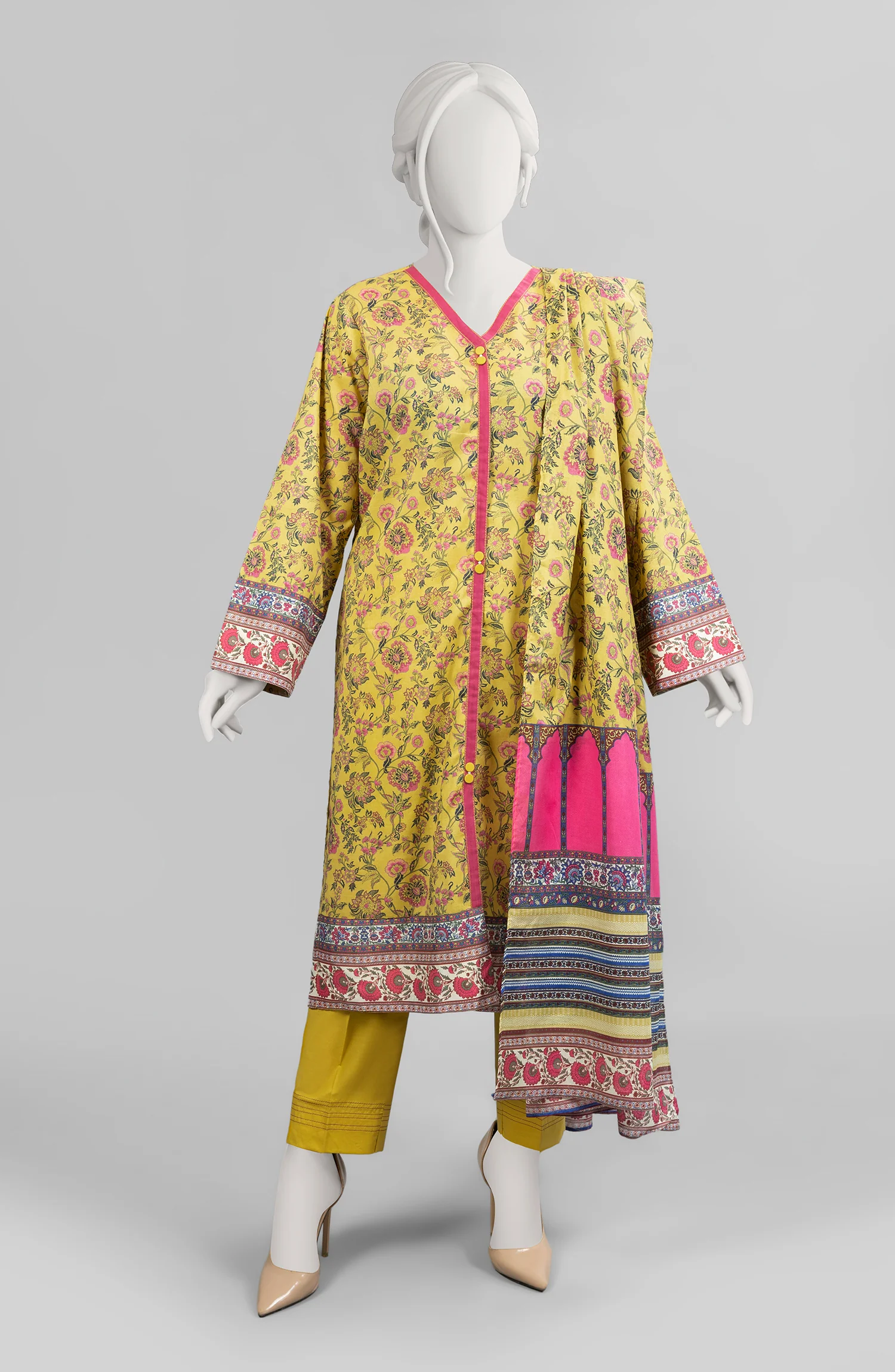 SUMMER'23 EDITION 2.0 PRESTIGIOUS FLORA PRINTED LAWN 3PC UNSTITCHED
