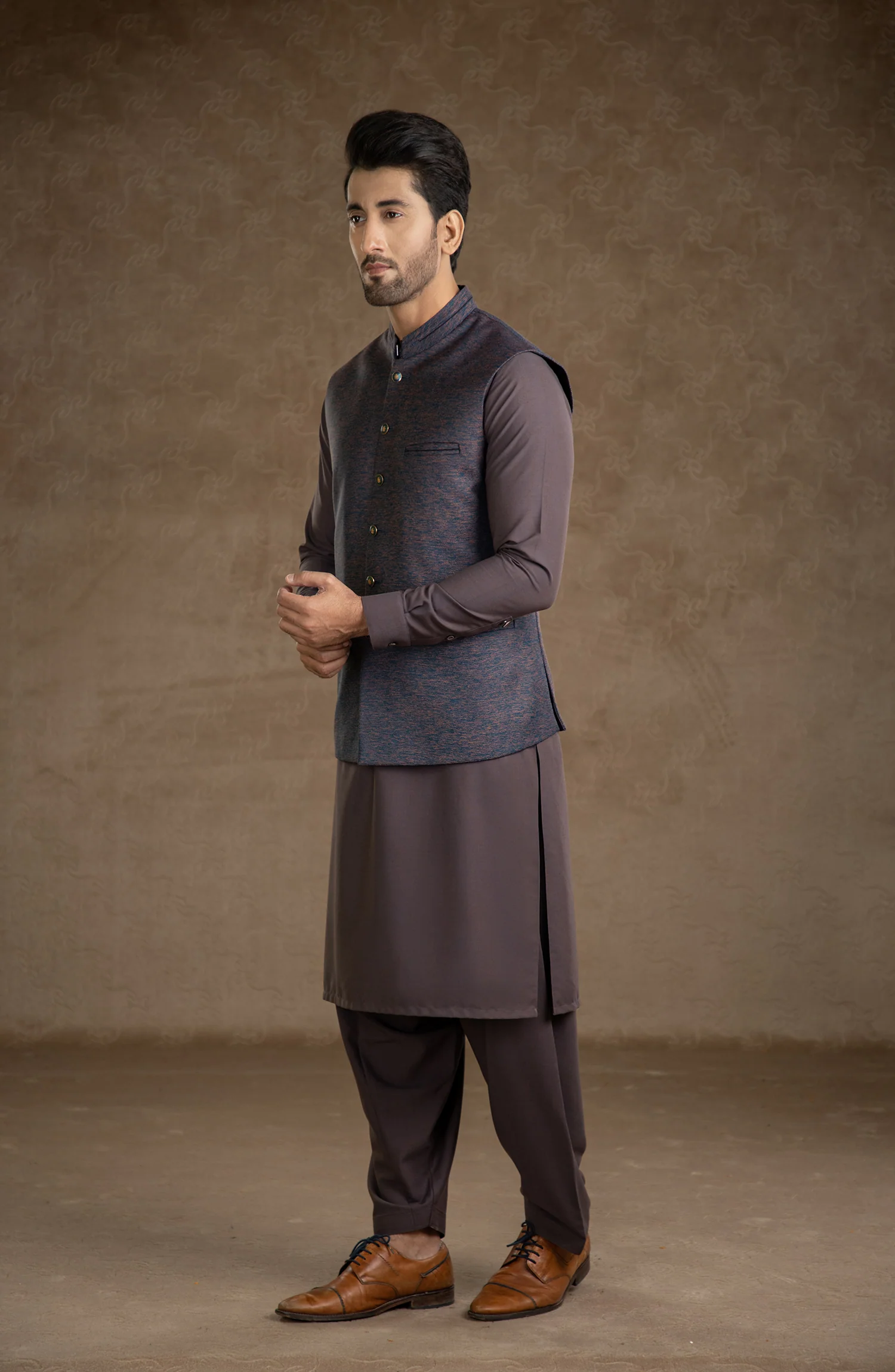 SUMMER'23 FORMAL PLAIN WAISTCOAT MULTI - Image 2