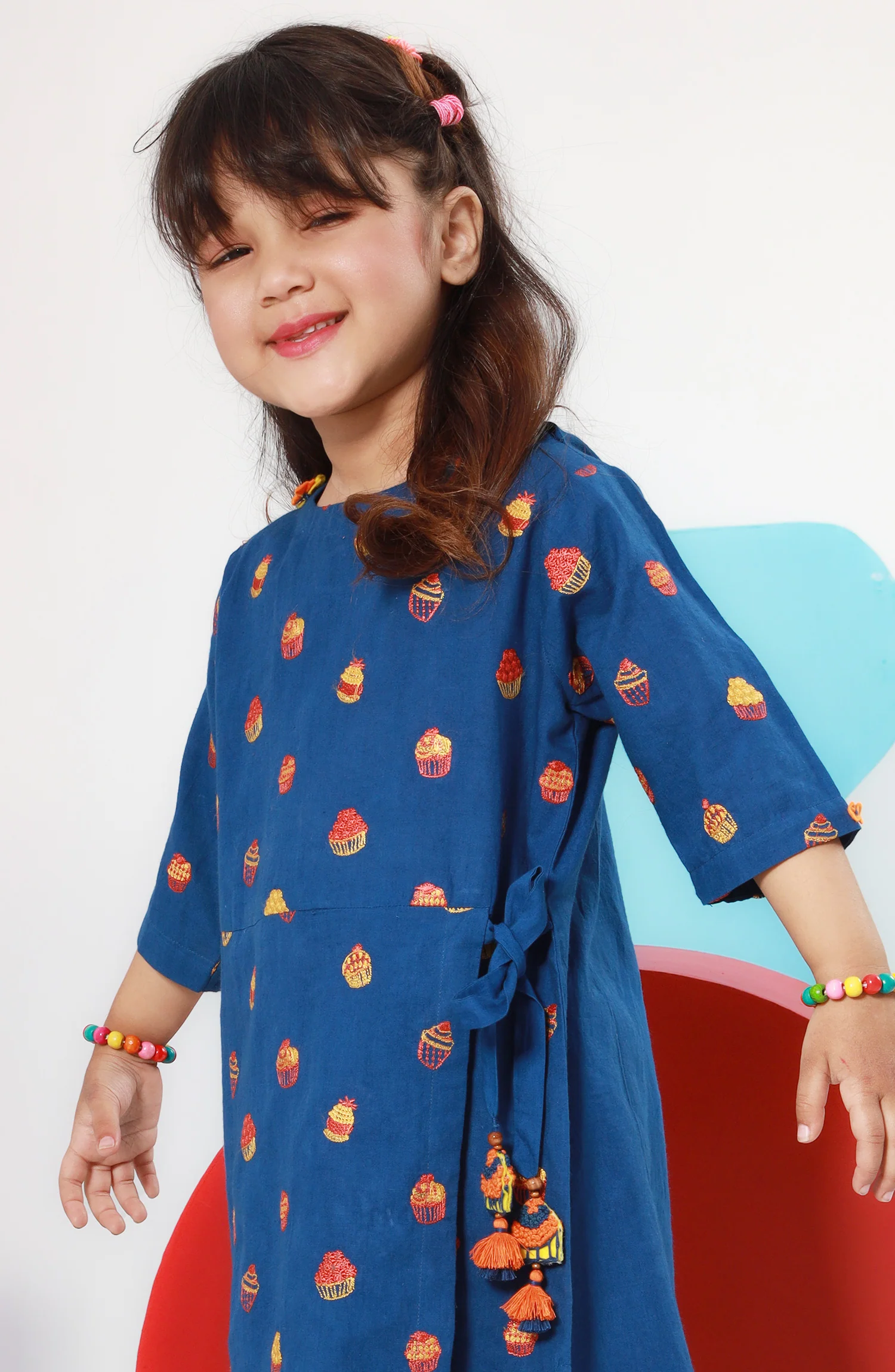 SUMMER'23 GIRLS 2PC STITCHED SUIT - Image 2