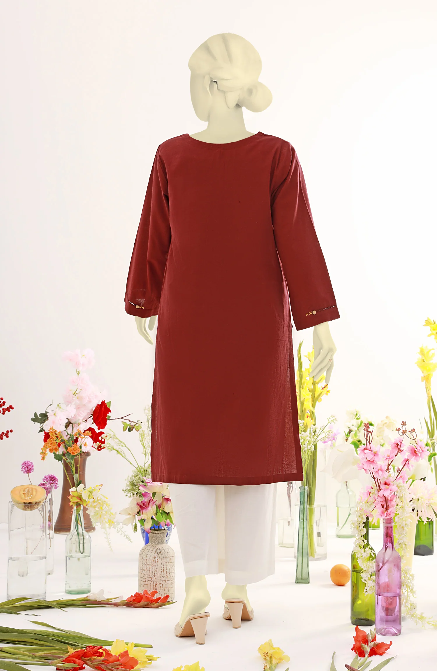 SUMMER'23 SANGRIA STITCHED 1PC KURTI - Image 2