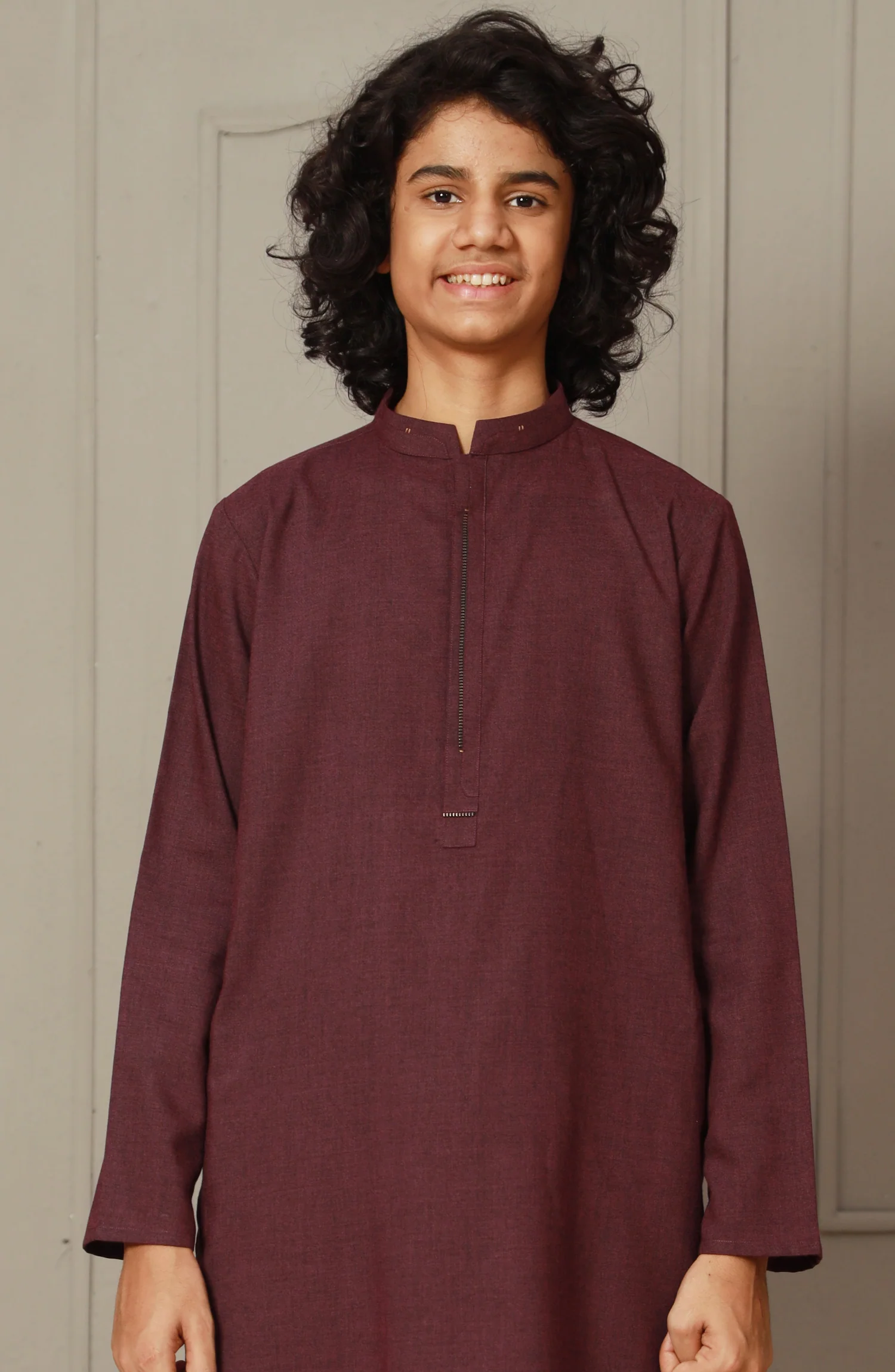 SUMMER'23 TEENS KAMEEZ SHALWAR SEMI FORMAL SCARLET - Image 2