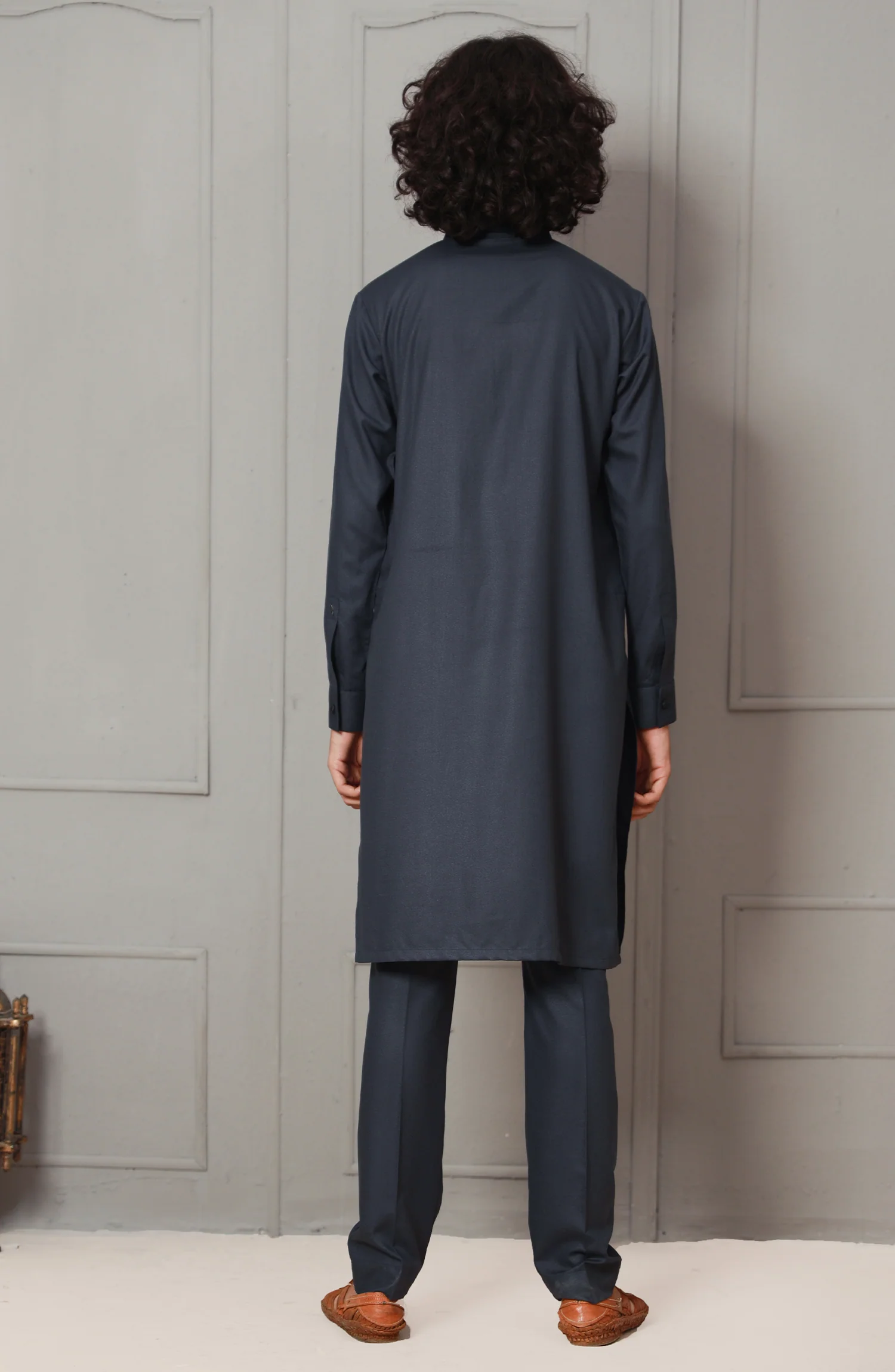 SUMMER'23 TEENS KURTA PAJAMA CASUAL BLUE - Image 3