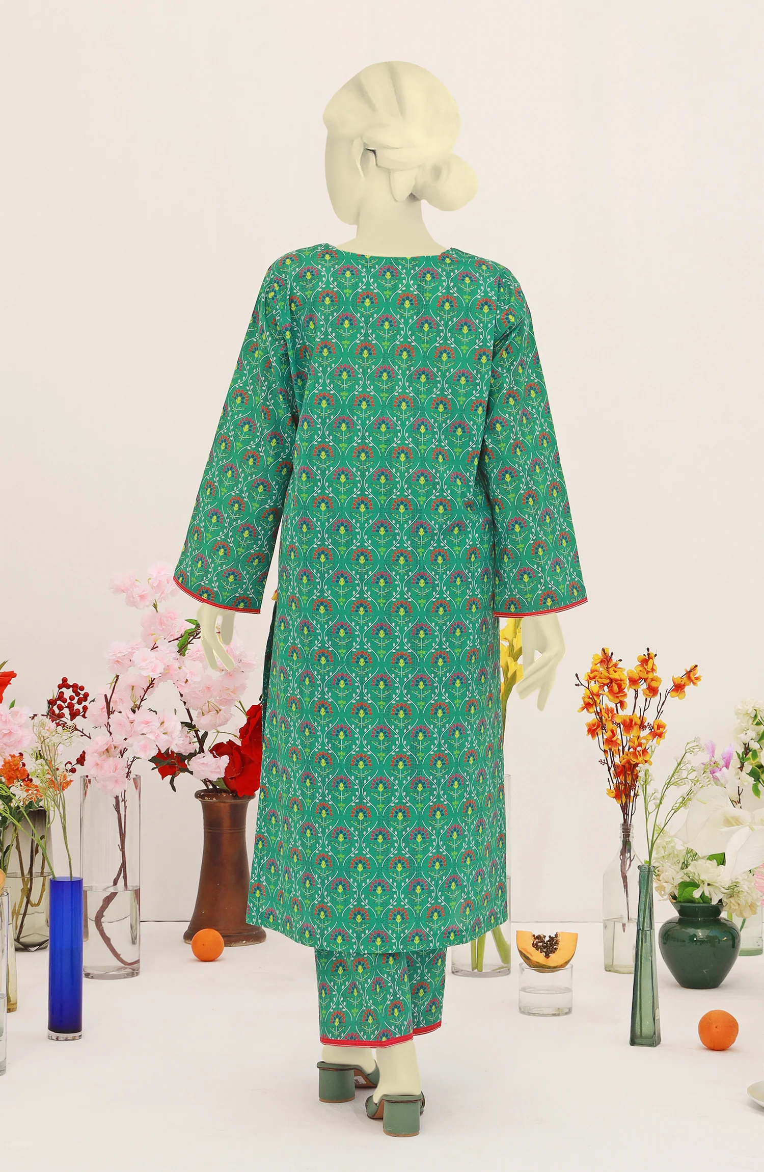 SUMMER'23 WOMEN STITCHED 2PC SUIT - Image 2