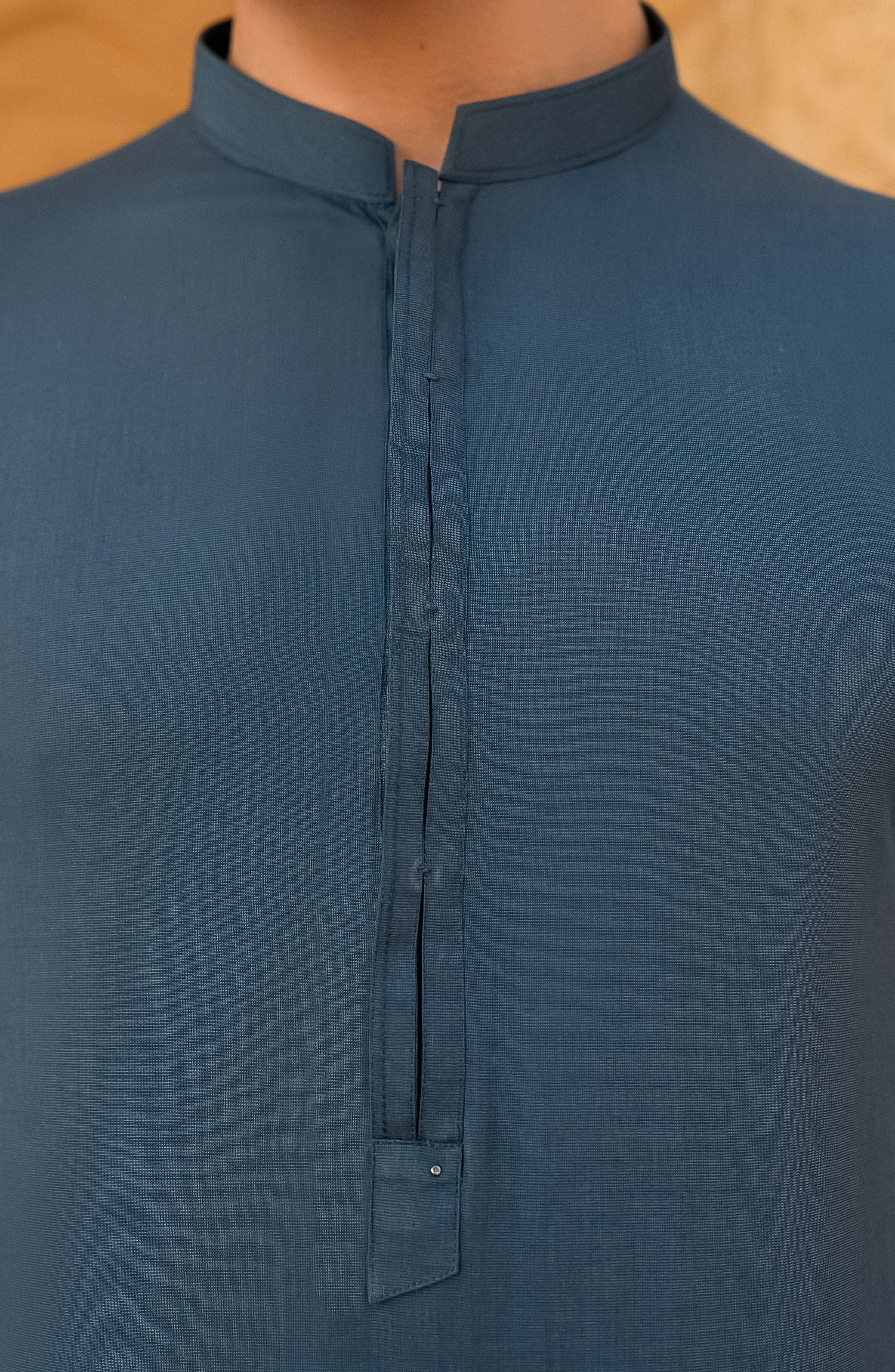 TEAL BLUE KURTA PAJAMA - Image 2