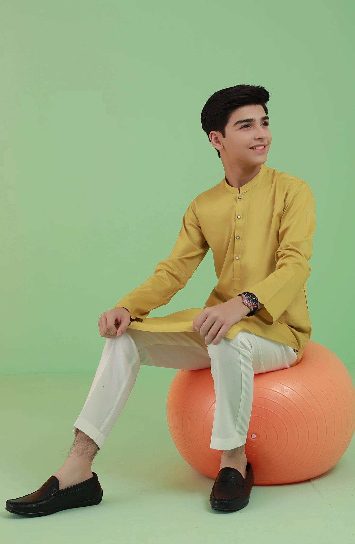 TEENS KURTA LEMON - Image 2