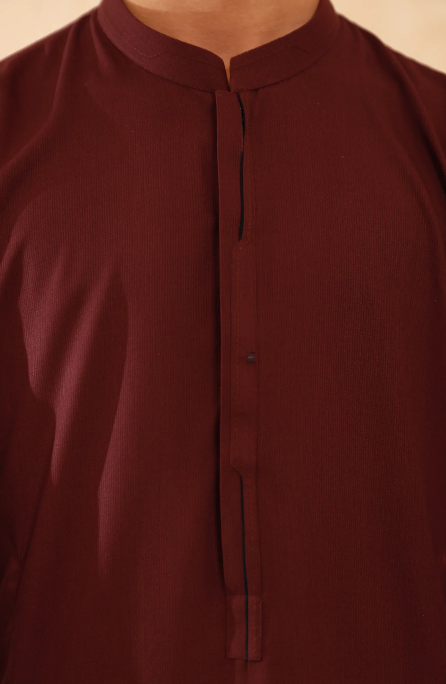 TEENS KURTA PAJAMA BURGUNDY - Image 2