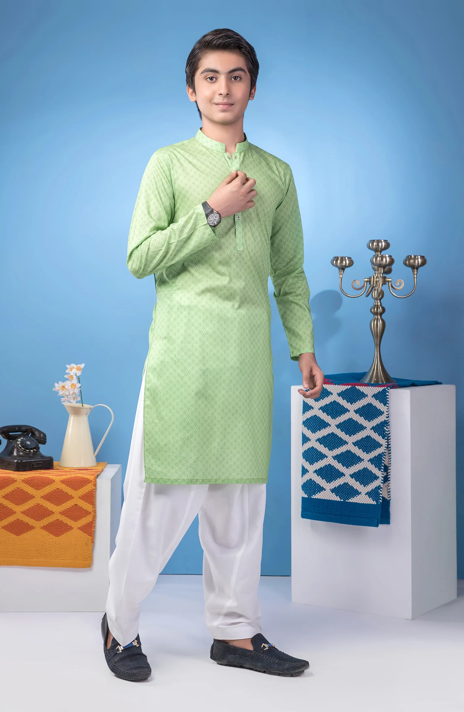 TEENS PLAIN KURTA - Image 3