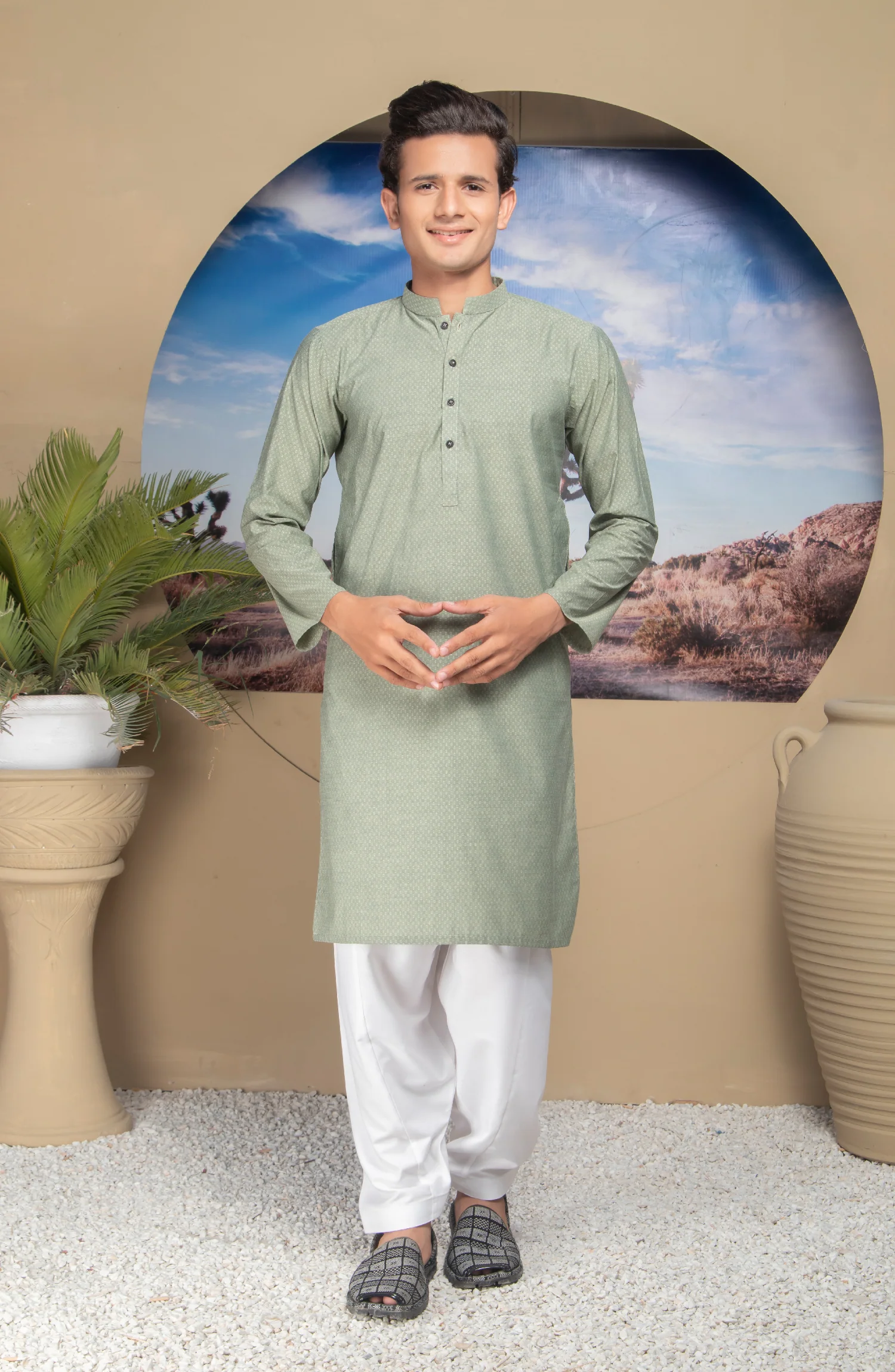 TEENS PLAIN KURTA - Image 3