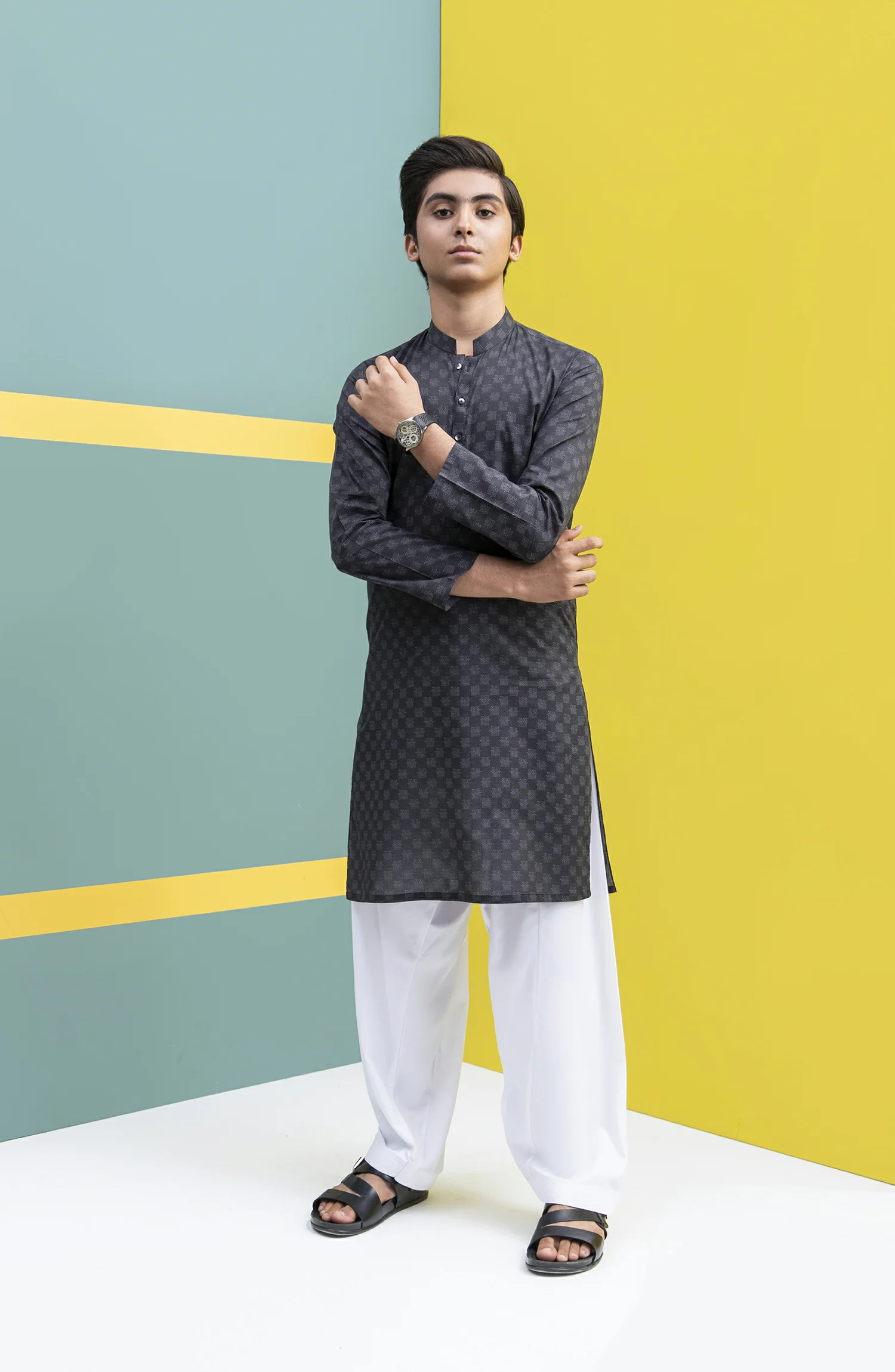 TEENS PLAIN KURTA - Image 2