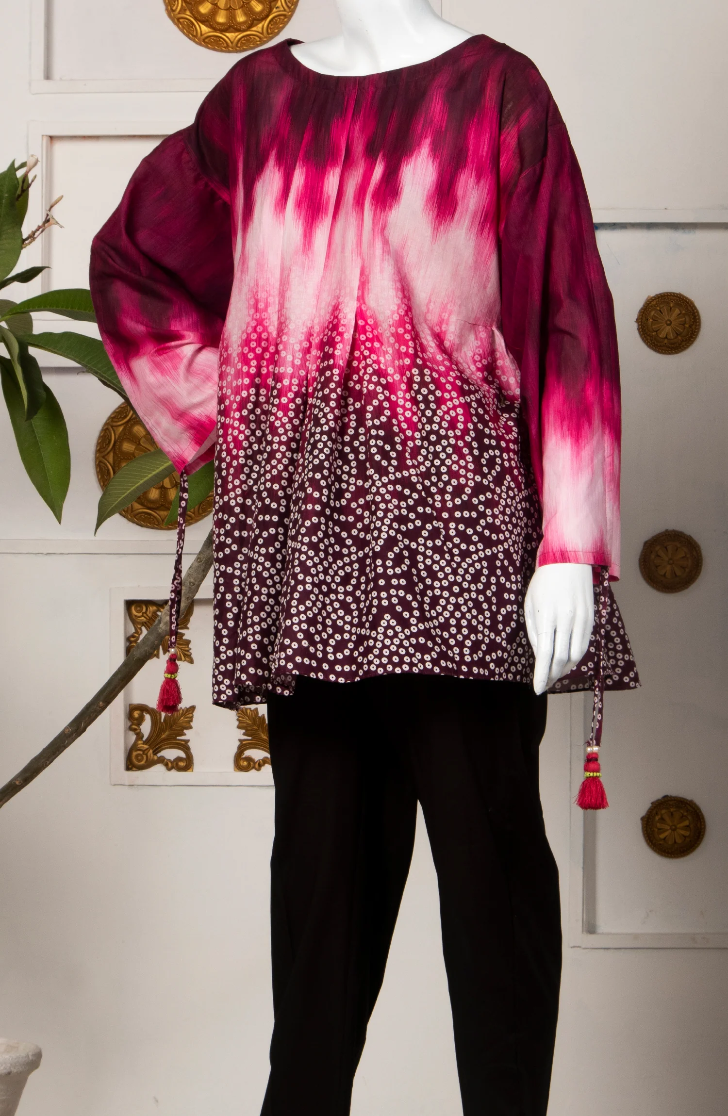 TRADITIONS LAWN PRINTED 1PC STITCH KURTI - Image 2
