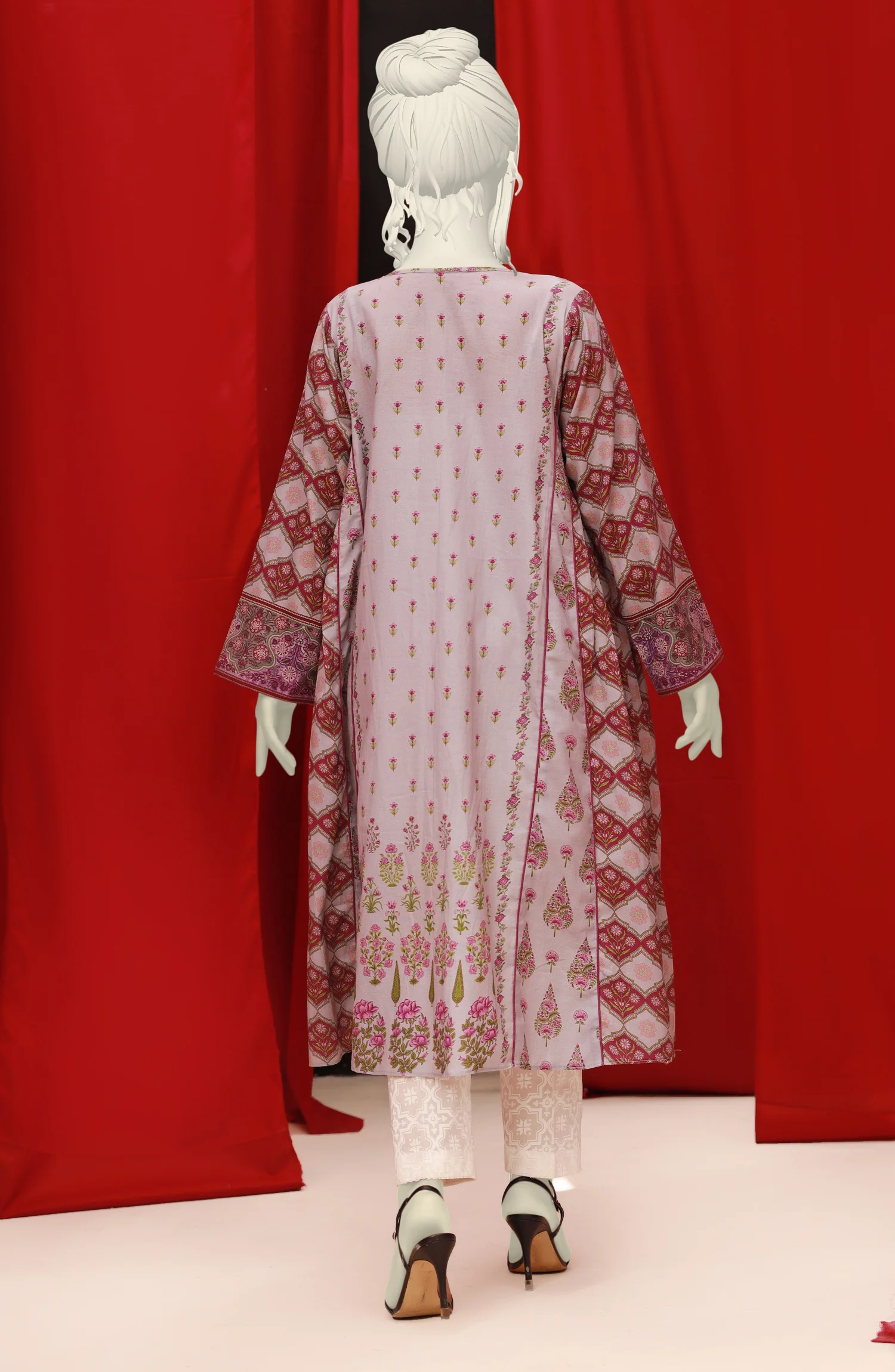 WINTER'22 KASNI STITCHED 1PC KURTI - Image 2