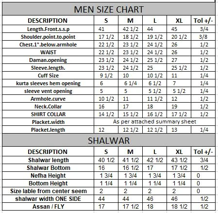 WINTER'22 MEN KAMEEZ SHALWAR CASUAL DARK BLUE - Image 3