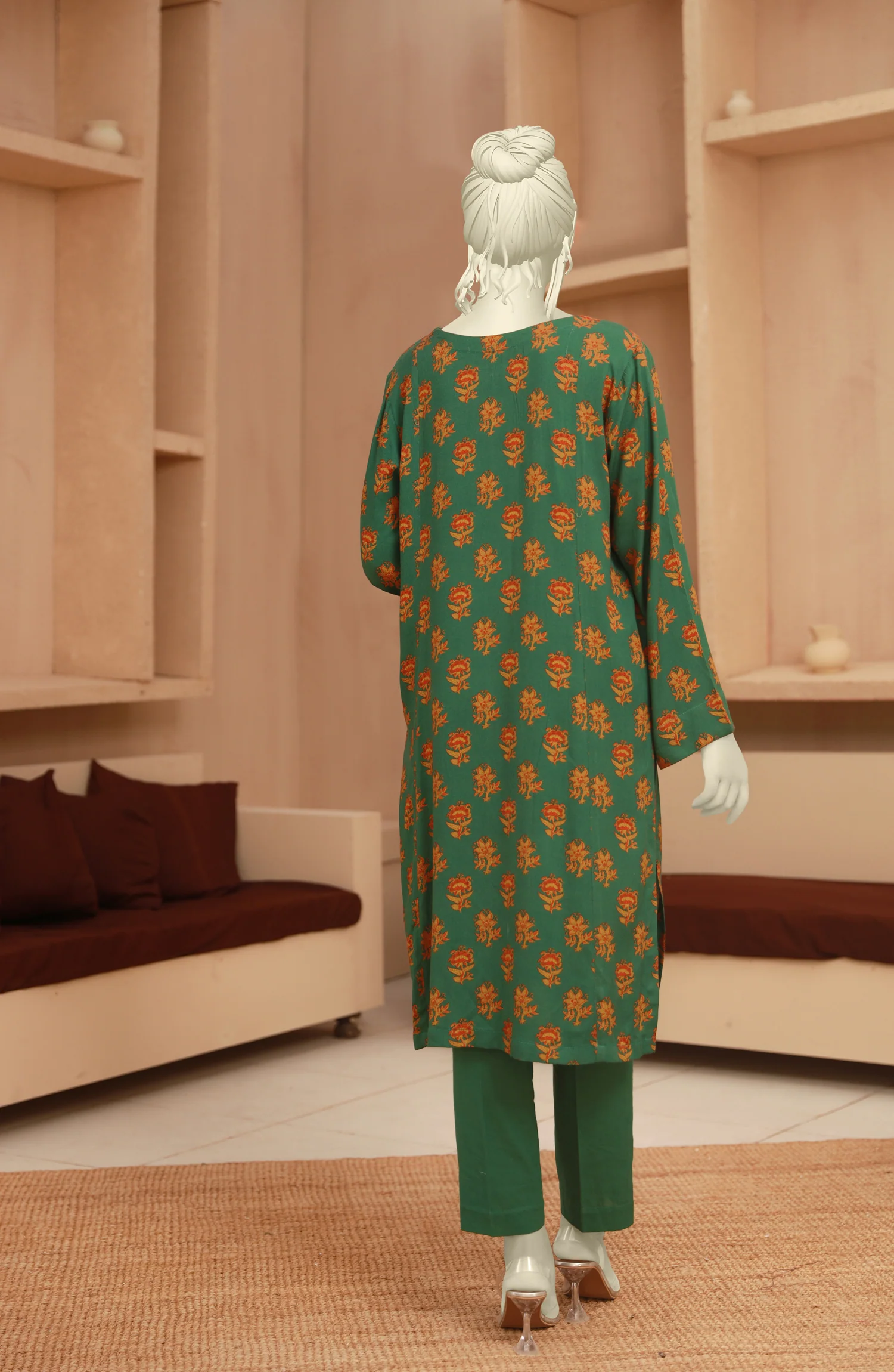 WINTER'22 RANG REZ STITCHED 1PC KURTI - Image 2