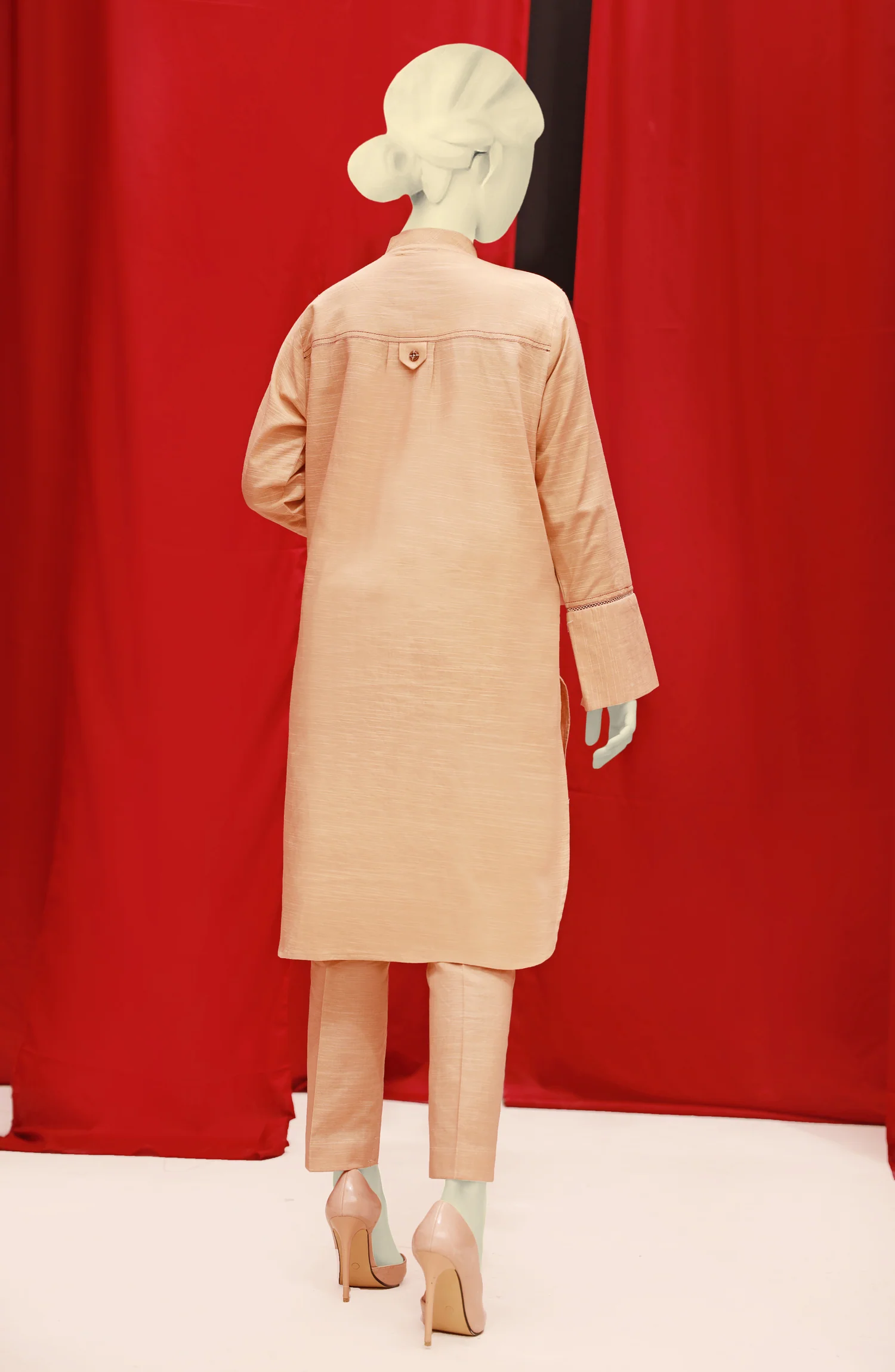 WINTER'22 SAND CASTLE STITCHED 1PC KURTI - Image 2