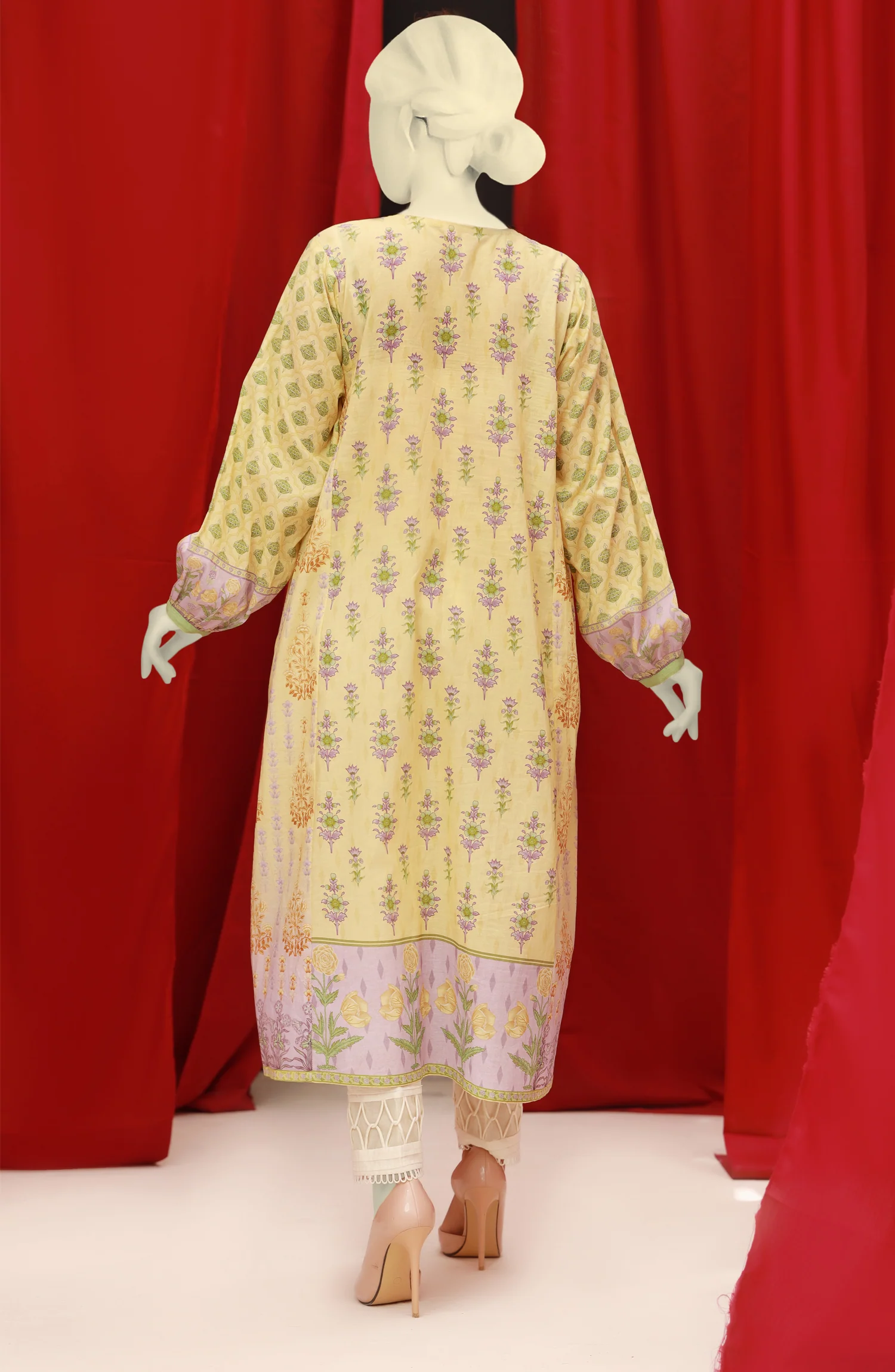 WINTER'22 SAROUSH STITCHED 1PC KURTI - Image 2