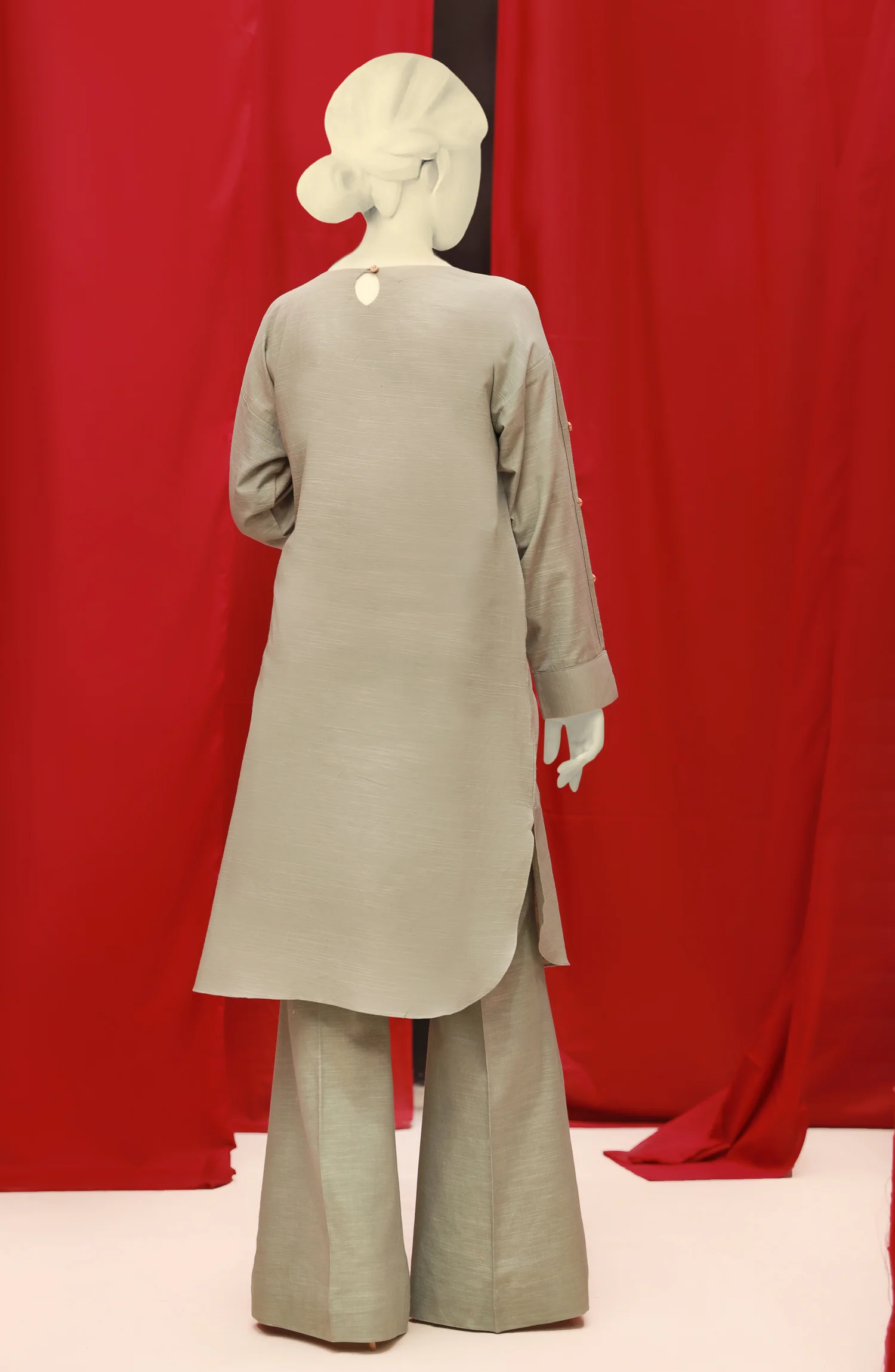 WINTER'22 TROUT STITCHED 1PC KURTI - Image 2