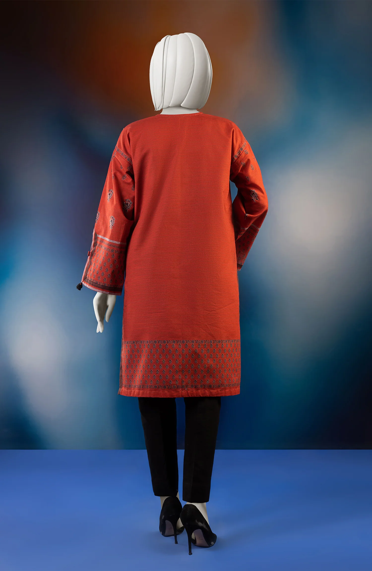 WINTER'23 WOMEN STITCHED 1PC KURTI - Image 4