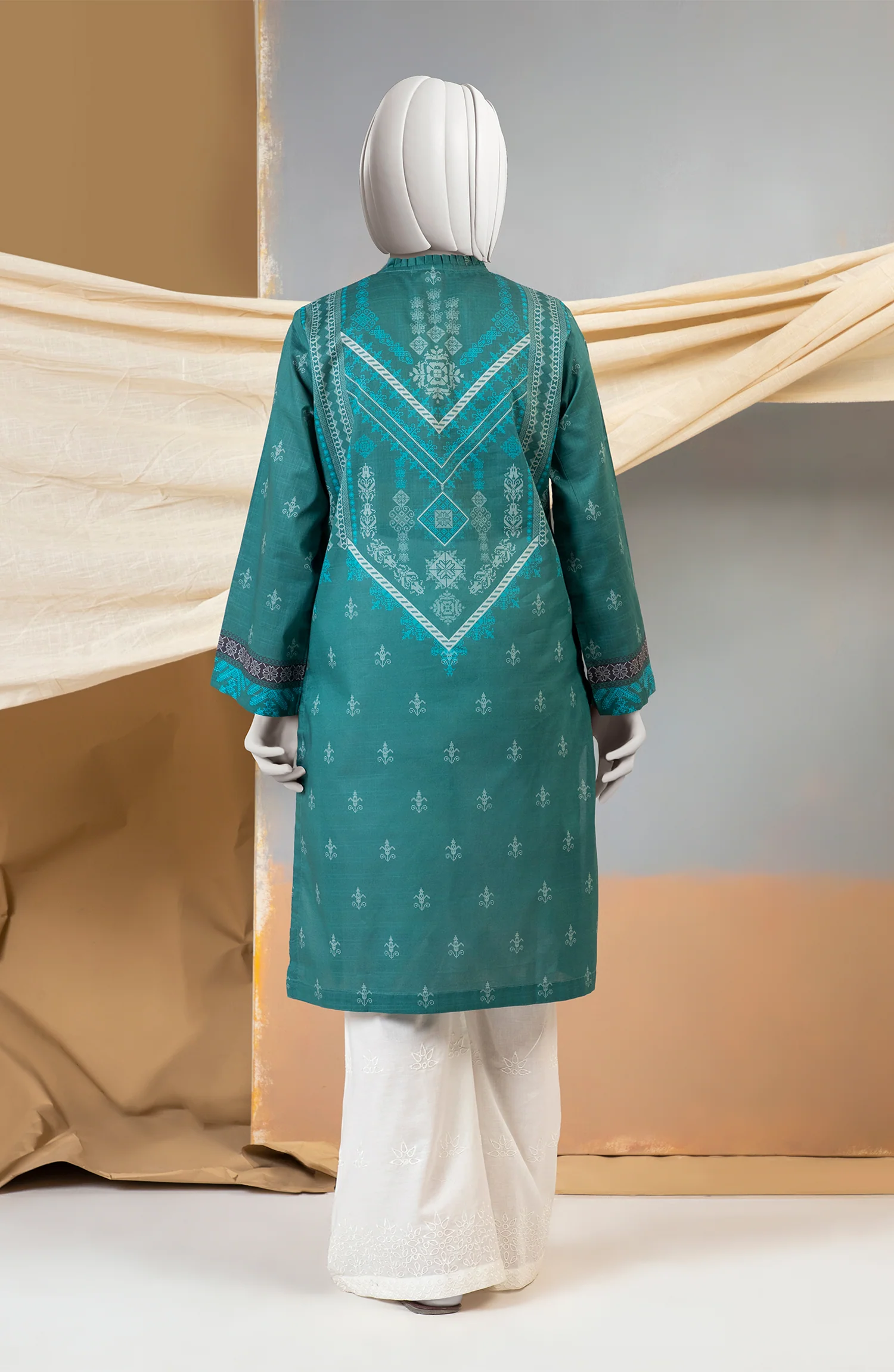 WINTER'23 WOMEN STITCHED 1PC KURTI - Image 2