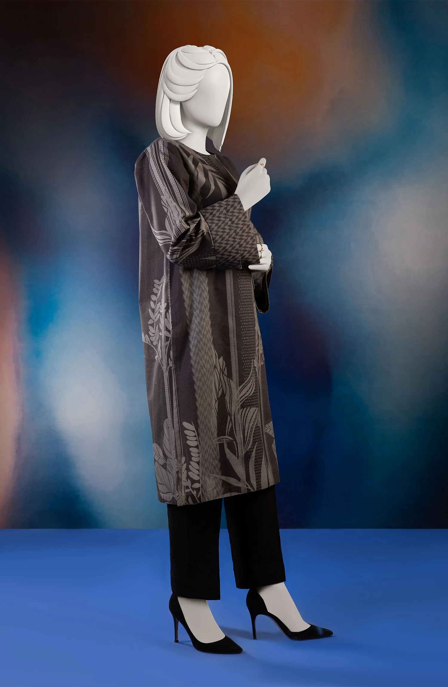 WINTER'23 WOMEN STITCHED 1PC KURTI - Image 3