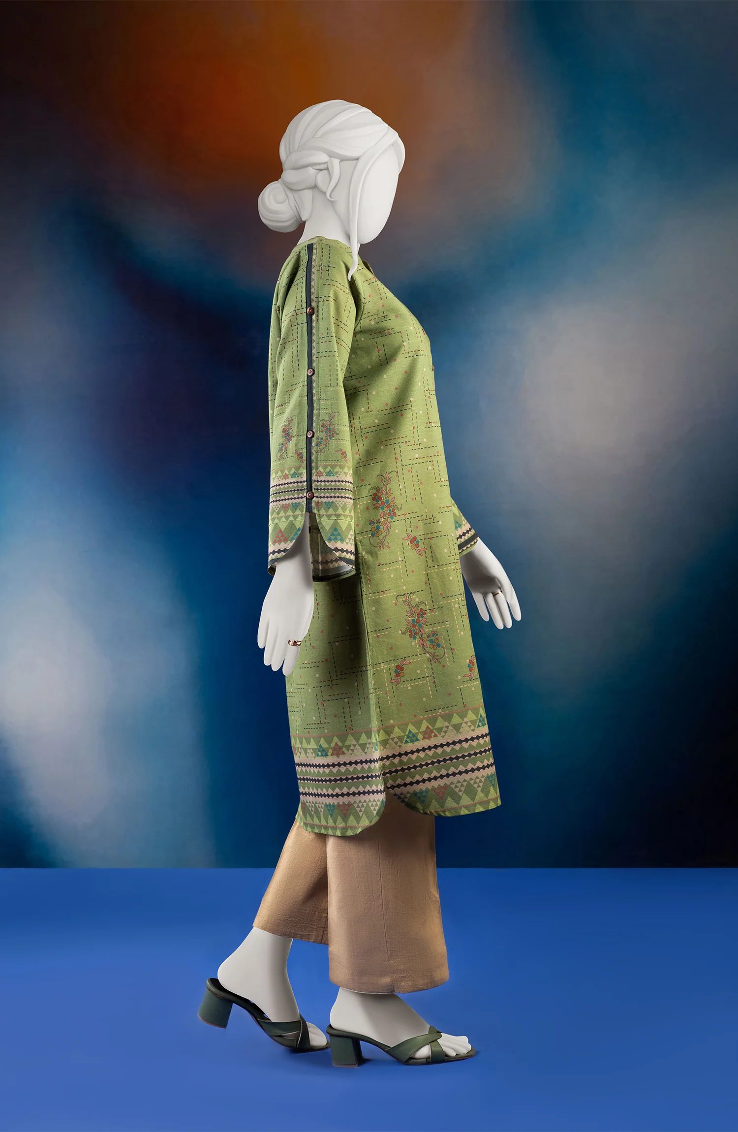 WINTER'23 WOMEN STITCHED 1PC KURTI - Image 3