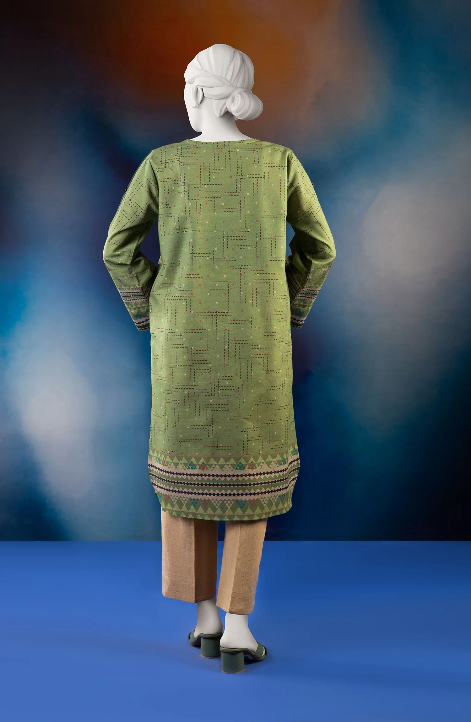 WINTER'23 WOMEN STITCHED 1PC KURTI - Image 4