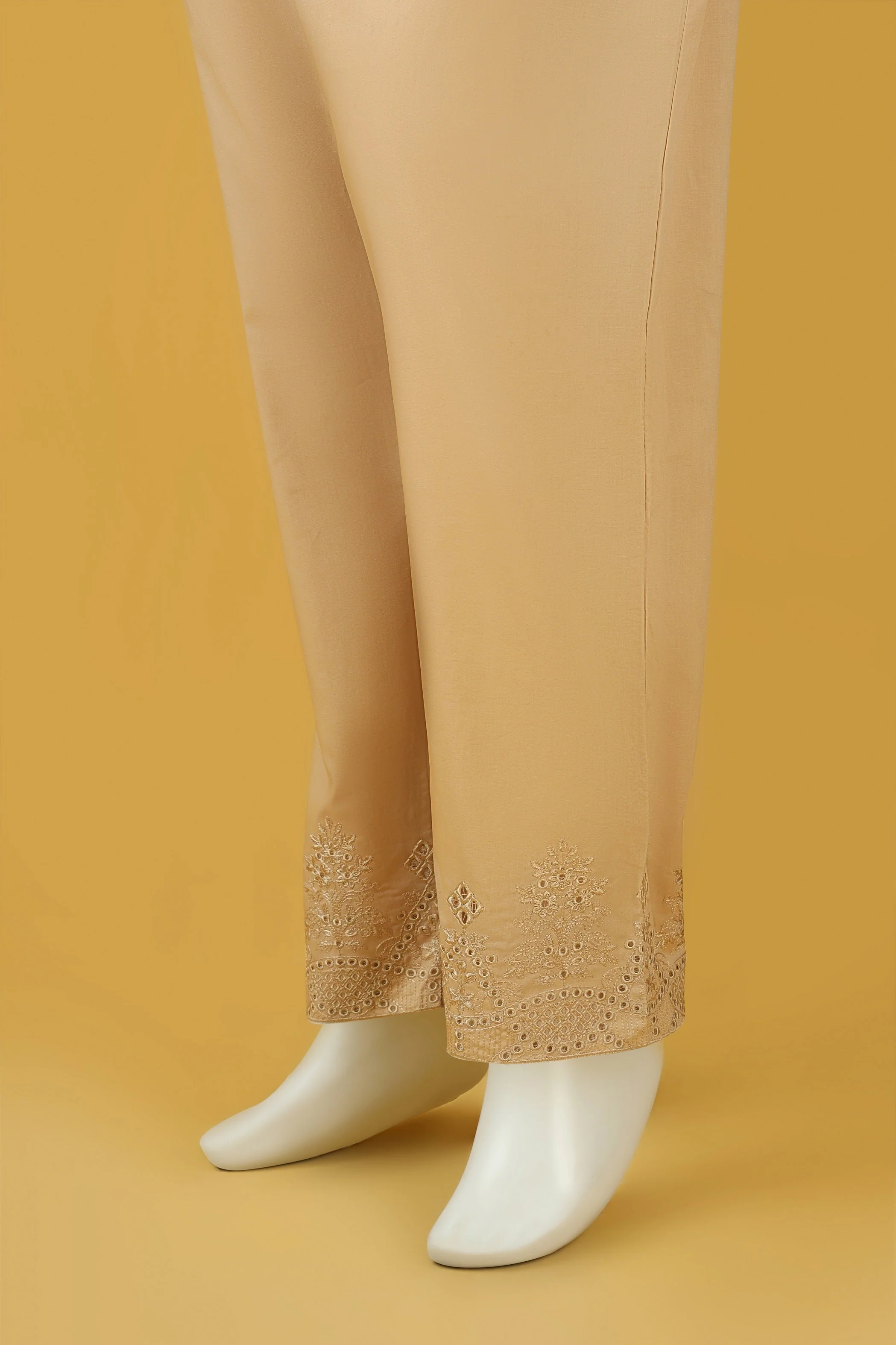 WOMEN BOTTOM BEIGE - Image 2