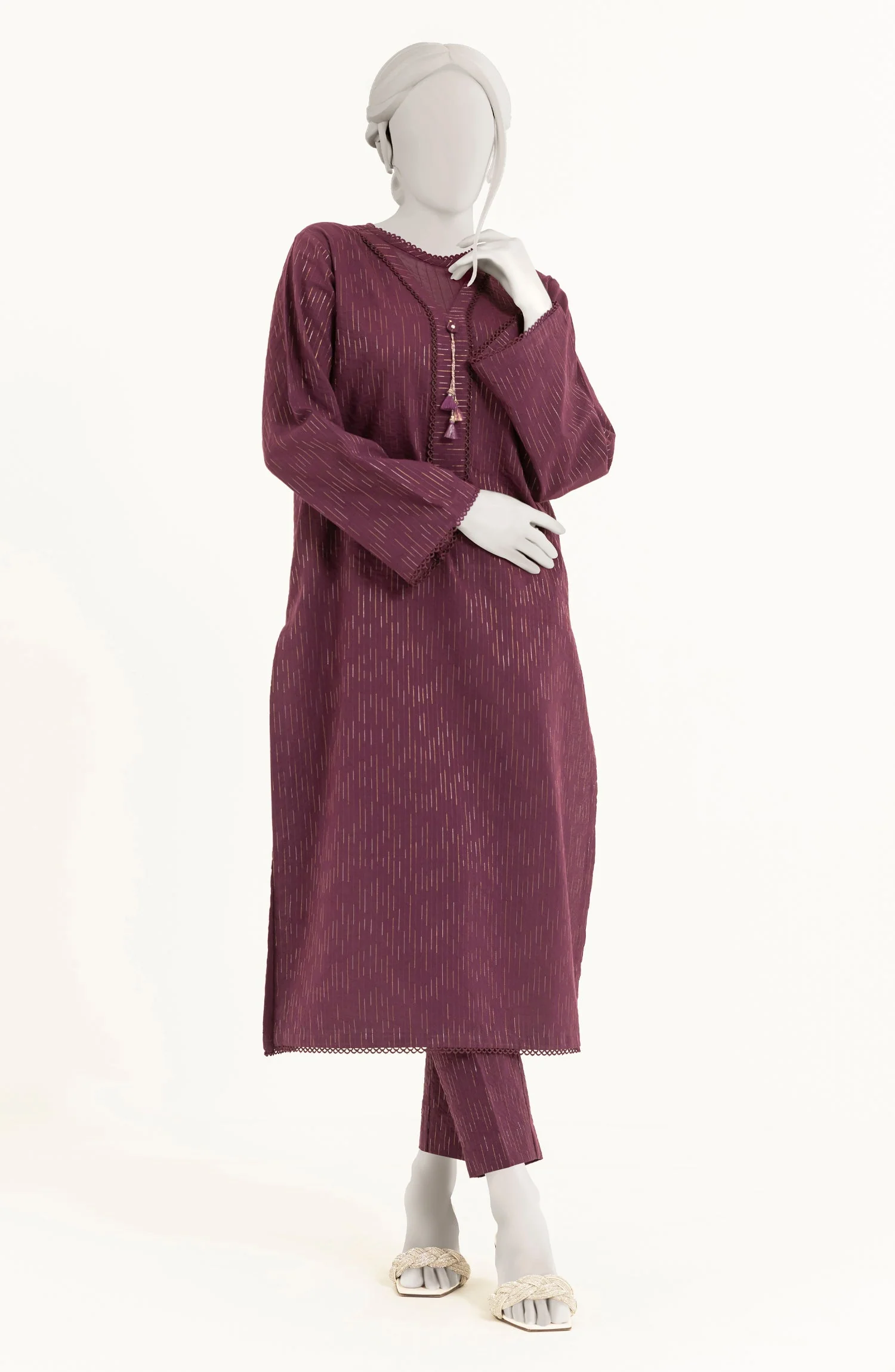 WOMEN STITCHED 2PC SUIT - Image 2